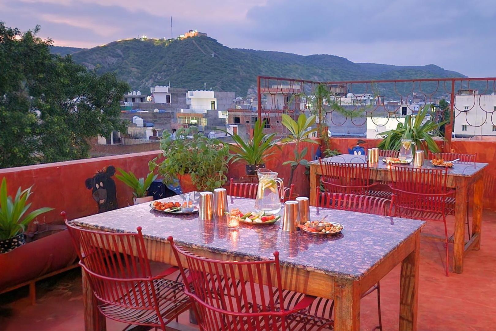 Chillout - A Boutique Hotel & Rooftop Restaurant Jaipur Eksteriør bilde