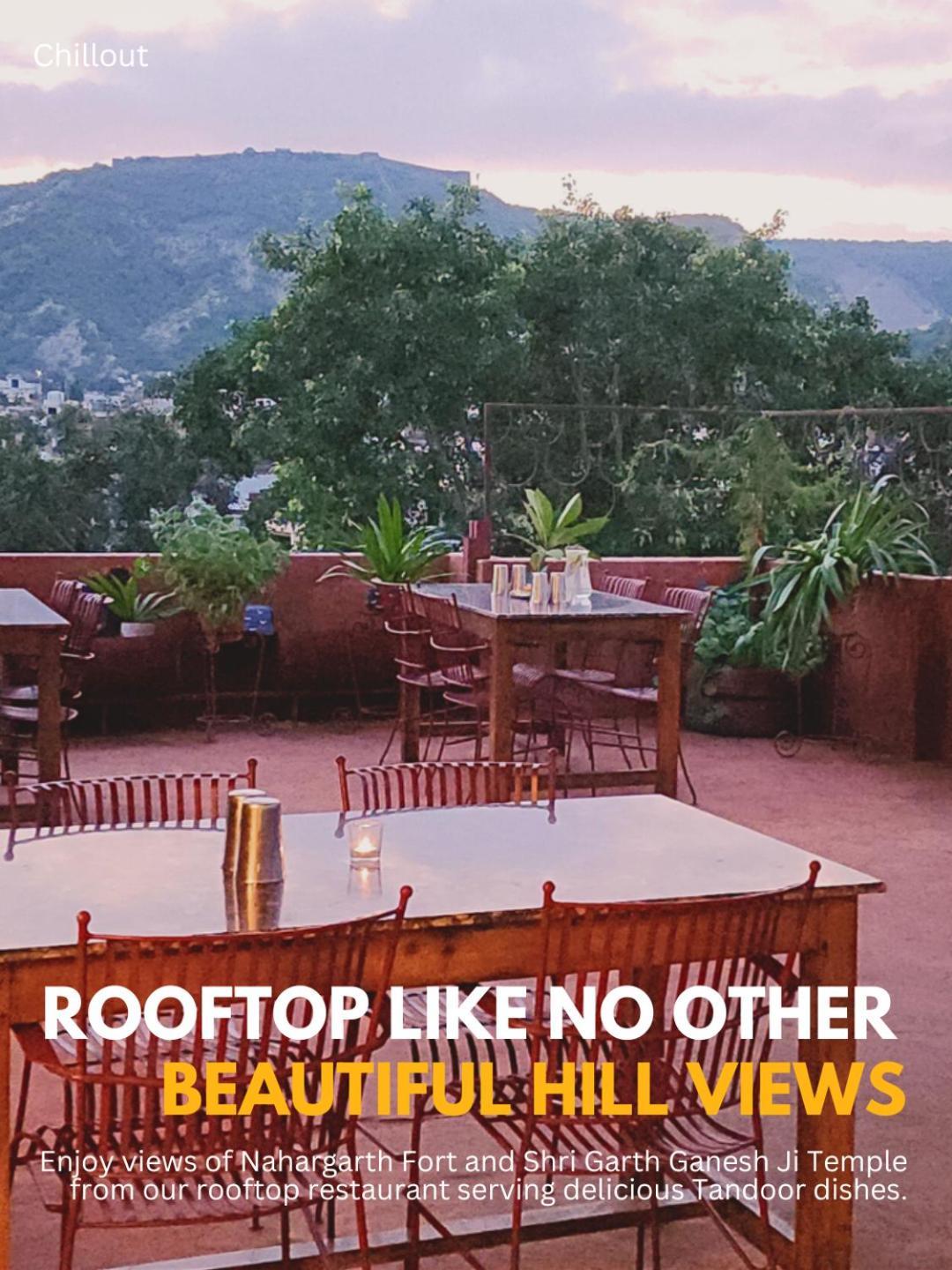 Chillout - A Boutique Hotel & Rooftop Restaurant Jaipur Eksteriør bilde